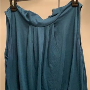 Dark teal blouse